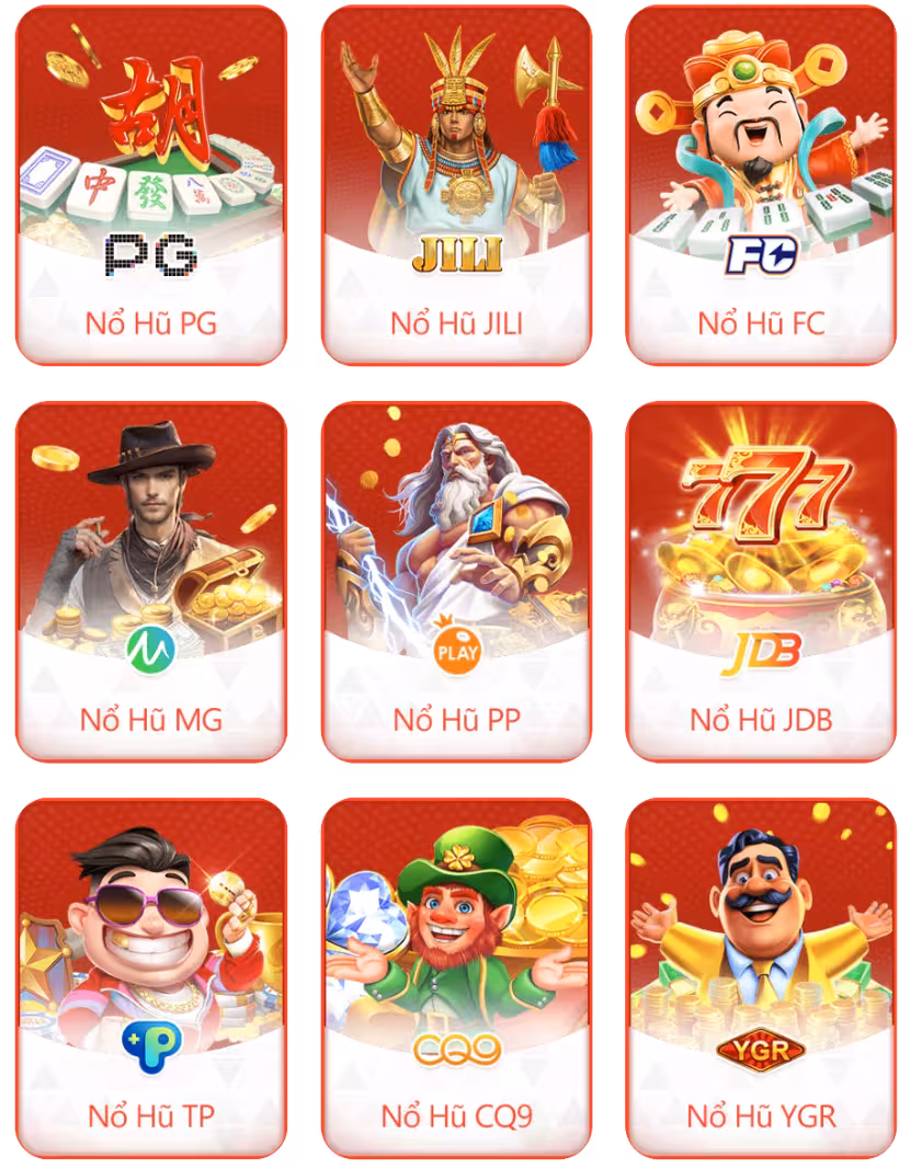 Các máy slot trên VAN88